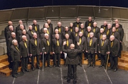 Choir in performance at the Cornwall International Male Voice Choral Festival at the Hall for Cornwall, 2nd May 2015